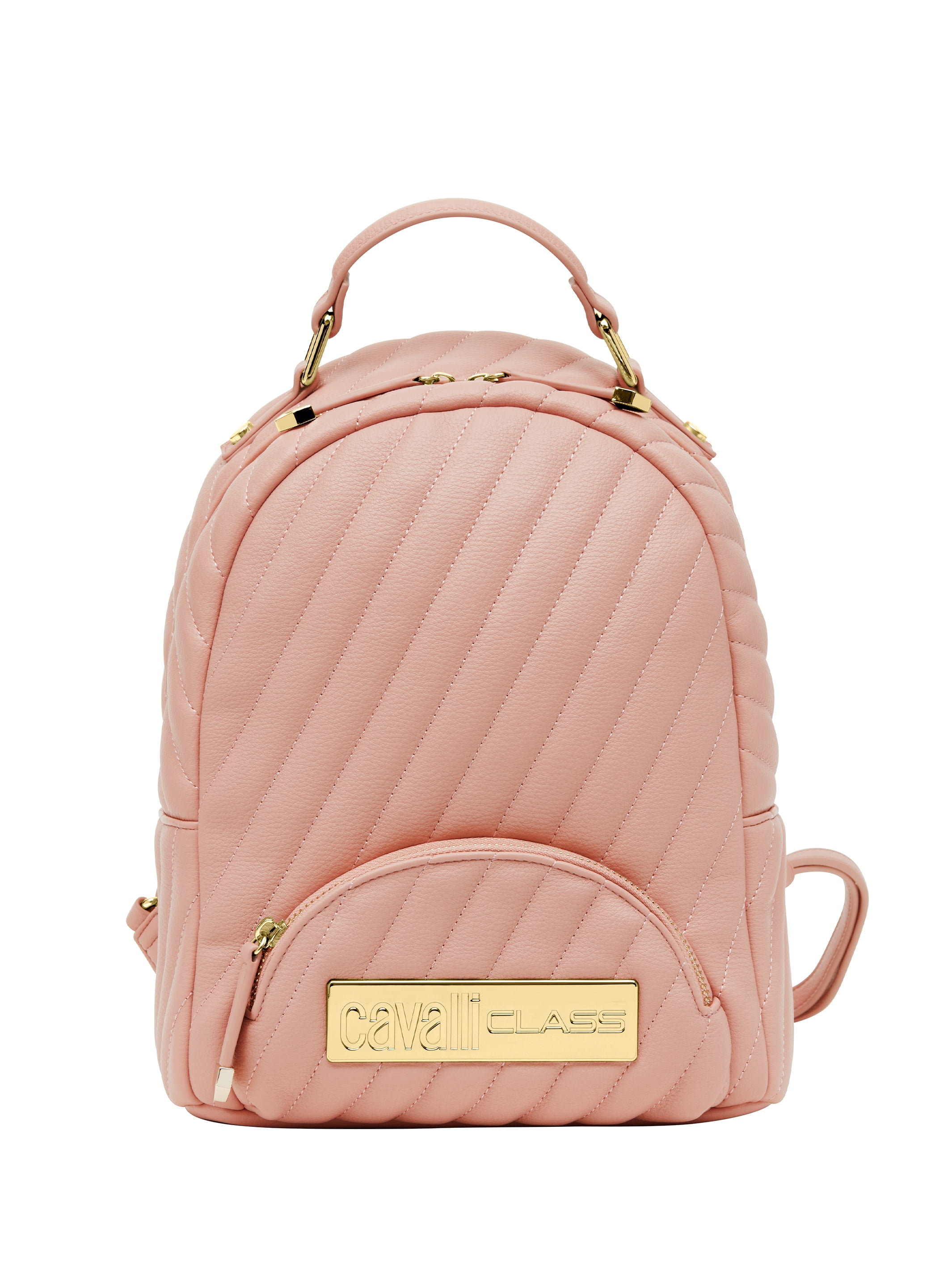 Cavalli Class LIVORNO Black Medium Fashion Backpack for 