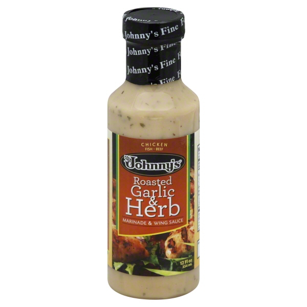 Johnnys Fine Foods Johnnys Marinade & Wing Sauce, 12 oz