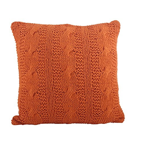 SARO LIFESTYLE Olivia Collection Cotton Kiss Print Down Filled Throw Pillow Multi