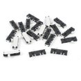 thumbnail image 2 of Unique Bargains 20 Pcs 3 Position 8 Broches DPDT Horizontale Mini SMD SMT Slide Switch 10mm x 3mm, 2 of 4