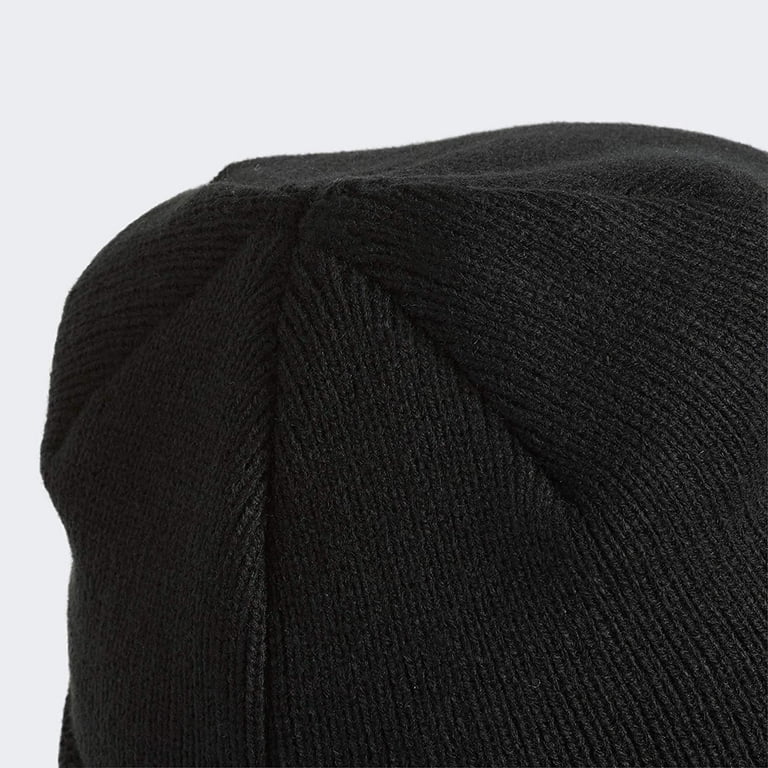 Adidas trefoil shop beanie black
