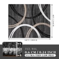 thumbnail image 7 of ChakmeOne 8x10 Washable Rug for Living Room Modern Abstract Area Rug Low Pile Non Slip for Home Office & High Traffic Areas, 7 of 7