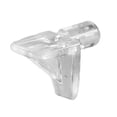 thumbnail image 2 of Soporte para repisas Richelieu, plástico transparente, 2,27 kg (paquete de 5), 2 of 5