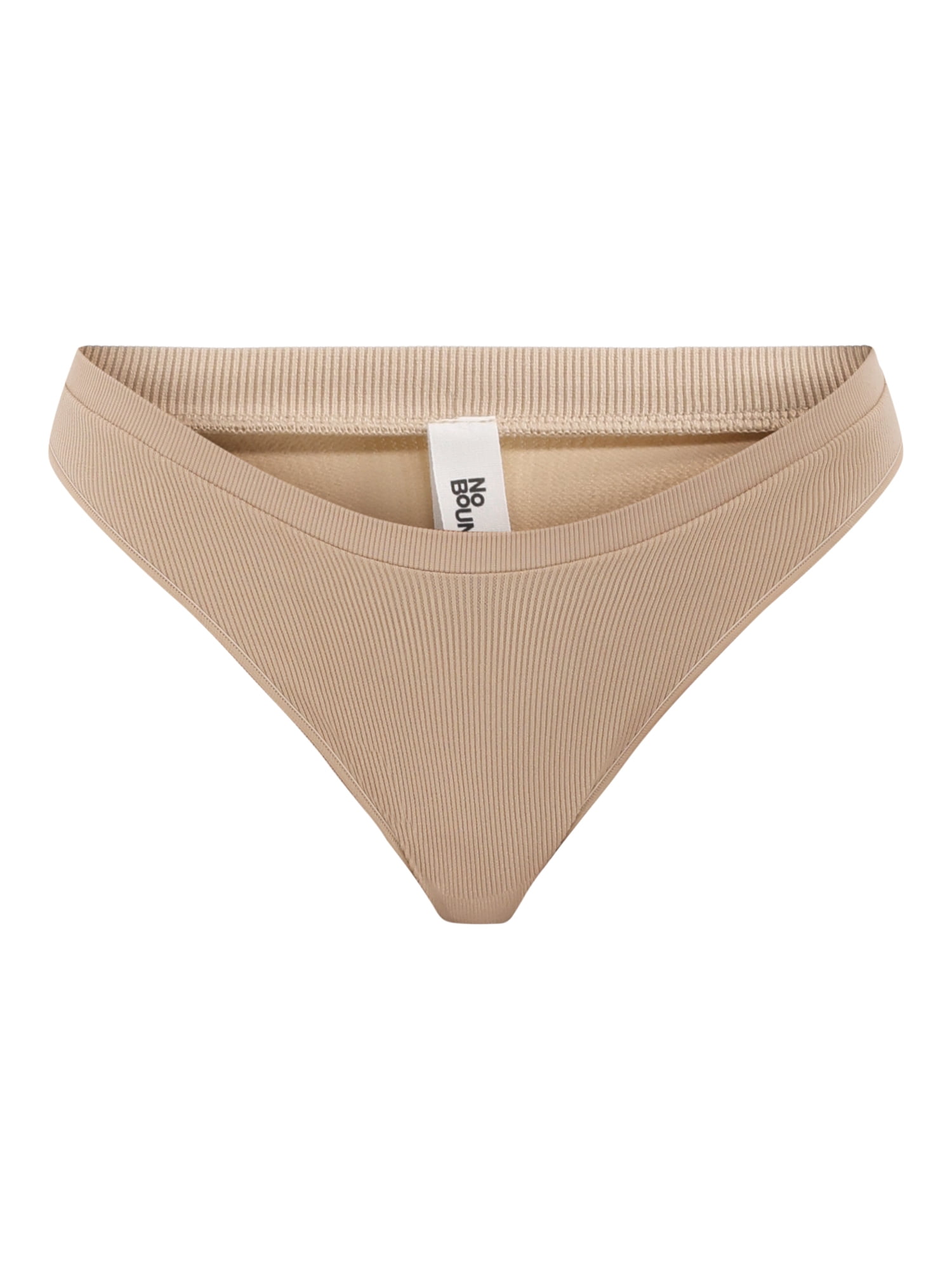No Boundaries Women's Seamless Scoop Thong Panty, Sizes XS to XXXL