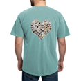 thumbnail image 2 of CafePress - Chicken Heart T Shirt - Mens Comfort Colors® Shirt, 2 of 6