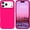 Hot Pink, variant on for iPhone 17e/iPhone 16e 6.1" Case, Liquid Silicone Anti-Slip Microfiber Lining, Slim Soft Gel Rubber Anti-Scratch Shockproof Cover for iPhone 17e/iPhone 16e (2026/2025), Navy Blue
