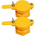 thumbnail image 1 of 2pcs Honey Gate Valve Tap Honey Extractor Beekeeping Bottling Tool Bee Keeping Supplies Honey Tap Tool Beekeeper Equipments,44mm (Yellow), 1 of 5