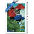 thumbnail image 3 of Marvel Comics TV - Hulk And The Agents Of Smash Wall Poster, 14.725" x 22.375", Framed, 3 of 3