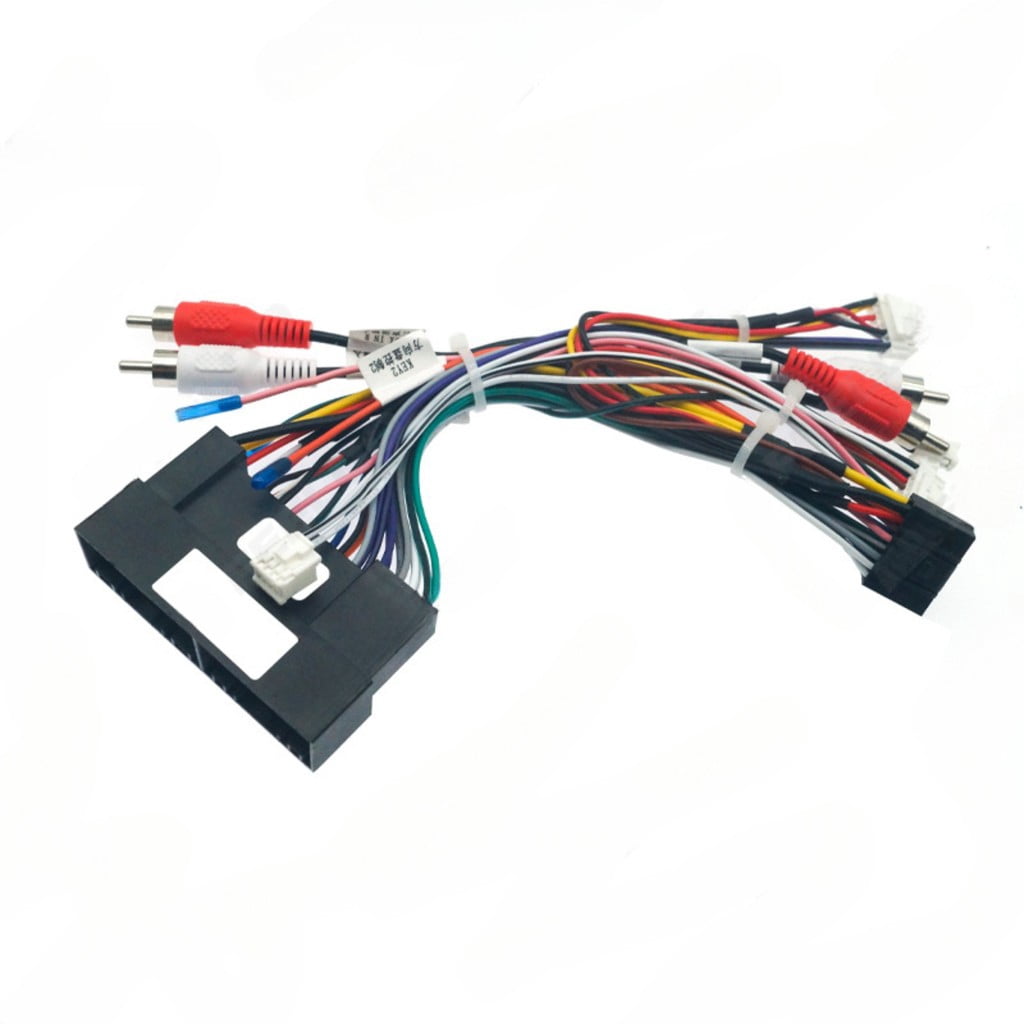 2025-20 android navigation power cable with dual protocol box for hyundai ix35.sonata 8.shengda ix45.kia k3