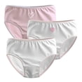 thumbnail image 2 of Pantaleta George para Niña, Diseño con Corazones Multicolor Talla 8, 3 Piezas, 2 of 5