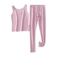 thumbnail image 2 of PRINxy Pajamas for Women Sets Lightweight 2 Piece Loungewear Sleeveless Vest and Elastic Waist Straight Pants Casual Matching Sets Purple M, 2 of 7