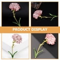 thumbnail image 2 of IBASETOY Pink Alloy Flower Brooch Pin Carnation Lapel Clip Decorative Suit Jewelry, 2 of 8