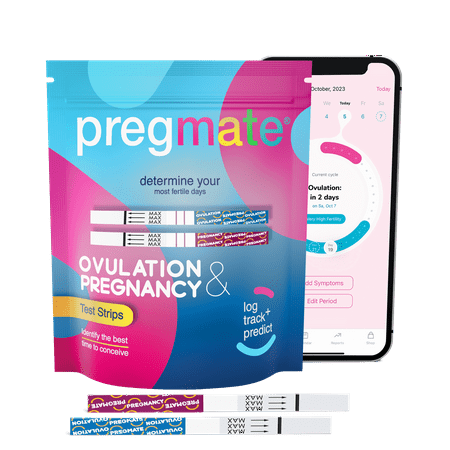 Pregmate 20 Ovulation and 5 Pregnancy Test Strips