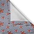 thumbnail image 4 of Ambesonne Starfish Window Valance, Maritime Themed Pattern, 54" X 12", Navy White Red, 4 of 5