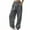 Dark Gray, variant on XFLWAM Baggy Sweatpants for Women Casual Drawstring High Waist Sweat Pants Workout Joggers Lounge Trousers with Pockets
