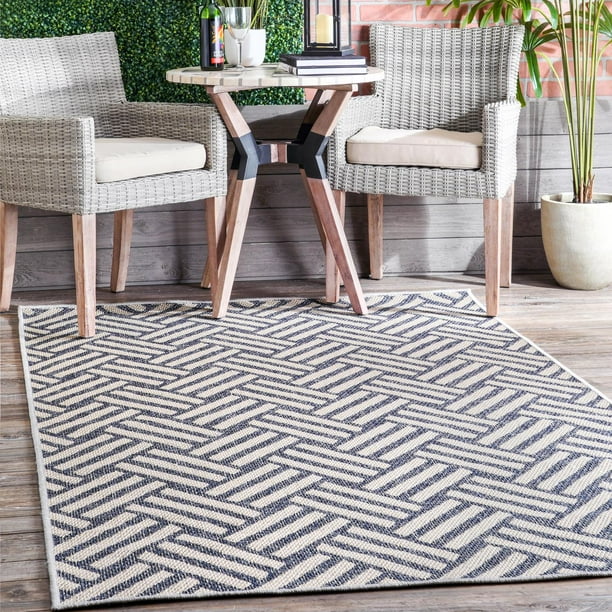 nuLOOM Wynter Homely Herringbone Indoor/Outdoor Area Rug or Runner