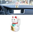 thumbnail image 4 of Adorno De Gato De La Suerte, Funciona Con Pilas, Regalo De Inauguración De La Casa De 7 Pulgadas, Brazo Que Agita Vívido Del Gato De La Suerte Para La Oficina, 4 of 7