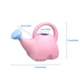 thumbnail image 2 of LHWEN Small Lightweight Elephant Watering Can for Indoor Outdoor Garden Cute Toy for Kids and Adults Large Capacity Plastic Plant Watering Pot, 2 of 5
