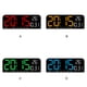 thumbnail image 2 of Reloj de Pared Bearachild Naranja con Pantalla LED Alta Definición, 2 of 6