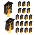 thumbnail image 1 of 20 cajas de dulces con temática de graduación y borlas de poliéster Cajas de dulces de papel para la temporada de graduación, ideales para decorar fiestas, 1 of 7