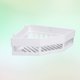 thumbnail image 5 of Estante de baño sin perforaciones Estante de esquina Estante triangular Soporte de almacenamiento para montaje en esquina de pared de baño Blanco, 5 of 6
