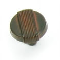 thumbnail image 2 of 1 1/4" Wired Knob - Iron Black w\Terra Cotta Wash, 2 of 2