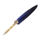 thumbnail image 4 of Pluma Bling Bling Exquisita vintage Elegante de acero inoxidable escritura suave azul, 4 of 12