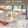 thumbnail image 4 of Placemat, Pioneer Flower Floral Print Pattern Place Mats Table Mat Set Of 2, PVC Washable Placemats for Party Kitchen Dining Decoration, 18x12 Inch, Fade Resistant, 4 of 6