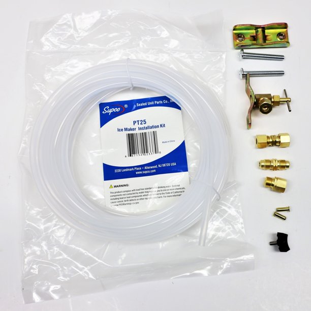 PT25 Supco Icemaker Dehumidifier Plastic Line Installation Kit