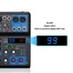 thumbnail image 3 of Mezclador de Audio de Estudio Portátil, Mezclador Estéreo DJ de 8 Canales Con 99 Efectos, Mezclador de Sonido mp3 para PC Para Bares, Clubes, Escenario, Guitarra, Bajo, Bajo,, 3 of 7