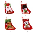 thumbnail image 4 of Toystoory Bolsas de Navidad de dibujos animados, embalaje, almacenamiento, colgador, calcetines, letrero de letras, bolsa de regalo, colgante, Kits de decoración para fiestas Llevar, 4 of 6