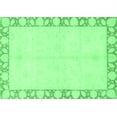 thumbnail image 1 of Ahgly Company Indoor Rectangle Abstract Emerald Green Modern Area Rugs, 7' x 10', 1 of 4