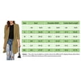 thumbnail image 5 of Langwyqu Solid Color 3/4 Sleeve One Button Lapel Long Blazer Coat, 5 of 5