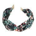 thumbnail image 5 of Unique Bargains 1 Pc Fashion Printed Knotted Headwrap for Women for Girls 5.91"x2.56" Blue, 5 of 6