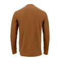 thumbnail image 2 of The American Outdoorsman Long-Sleeve Waffle Henley Shirts For Men (Large, Copper Heather), 2 of 3