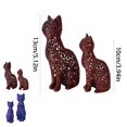 thumbnail image 3 of Elegant Cut Cat Figurine Desktop Decoration Perfect For Home, 3 of 9