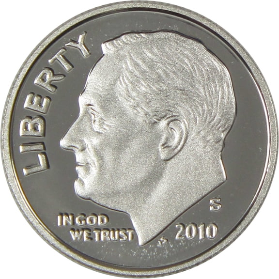 2010 S Roosevelt Dime Choice Proof Silver 10c Coin