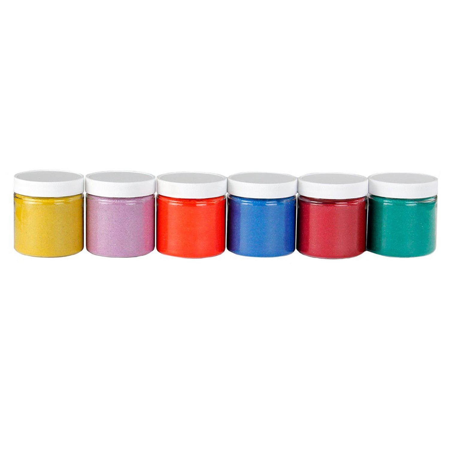 Hygloss Colored Sand, 6 oz. Jars, 6 Colors