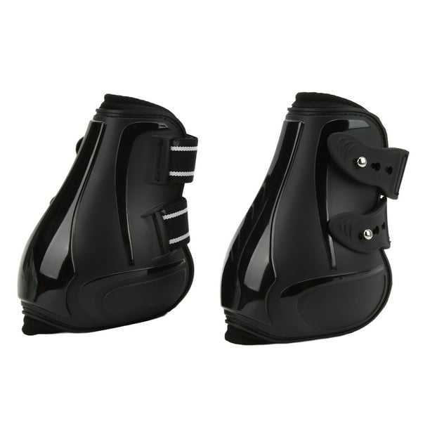 Horse Boot, Horse Tendon Boots Set Well Made For Horses Black Hind Legs