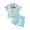 B-Sky Blue, variant on Toddler Boy Easter Outfit Bow Tie Button Up Short Sleeve Shirt Bunny Clothes Casual Shorts Baby Summer Clothes Cute Outfits(Orange,12-18 Months)
