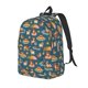 thumbnail image 1 of Balery Beach Dog Mochila Clásica Impresa Básica para Viaje, Mochila Escolar Resistente al Agua, Mochila de Lona con Correas Ajustables-Small, 1 of 5
