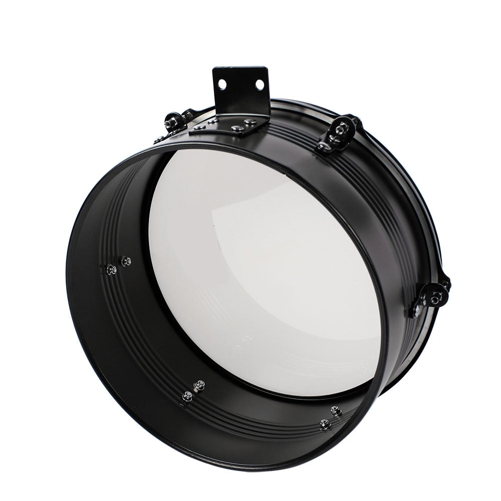 Topcobe Timbales Drum Set with Stand & Cowbell, Black