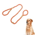 thumbnail image 1 of Dog Traction Rope, Cotton Rope Round Rope Tear Resistant Comfortable Long Dog Leash Lightweight Adjustable  for Walking Grey,Dark Green,Orange Red, 1 of 7