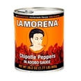 thumbnail image 2 of La Morena Chipotle Peppers in Adobo Sauce 28.2 oz Cans, Pack of 12 Smoky Spicy Mexican Peppers, 2 of 9