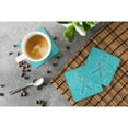 thumbnail image 3 of Teal Ribbon for Ovarian Cancer Awareness Foam Coaster Set of 4, 3 of 3