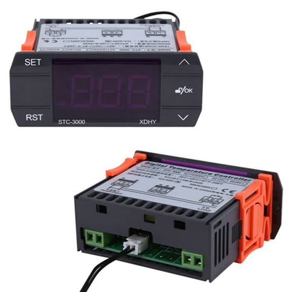 STC-3000 220V Touch Digital Temperature Controller Thermostat With Sensor(30A)