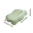 thumbnail image 3 of Ice Silk Cooling Mattress Pad Breathable Soft Summer Bed Mat Sweat Wicking Washable Cooling Bedding Protector Anti Heat Comfortable Mattress Cover for Bedroom Dorm Guest Room Use, 3 of 6