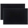 thumbnail image 1 of Paquete de 2 tapetes negros para bar, de goma, de 45 x 30 cm, para secar platos en encimera, antideslizantes, para cócteles, barman, café, etc., accesorios para la cocina del hogar., 1 of 5