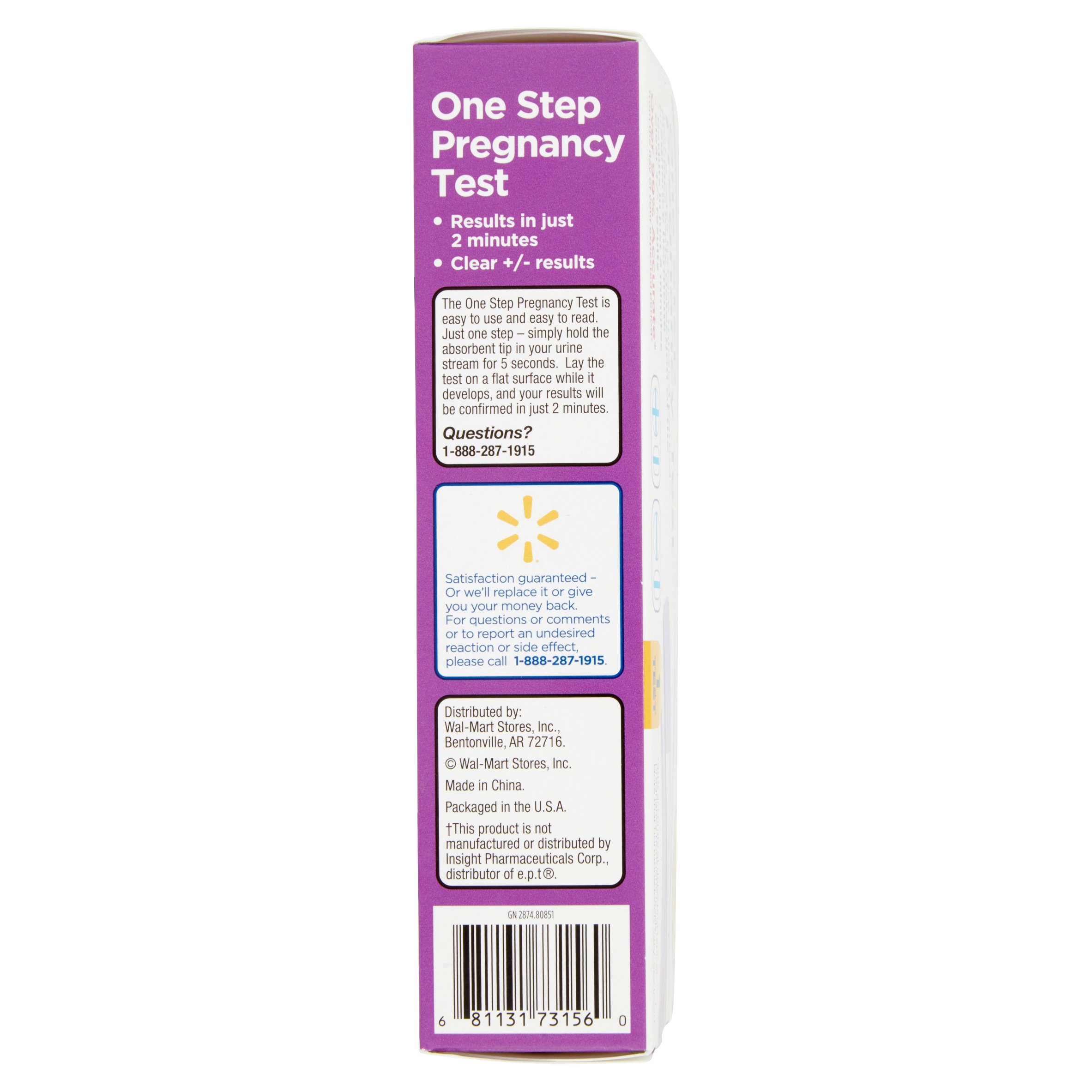 Equate One Step Pregnancy Test - image 5 of 5