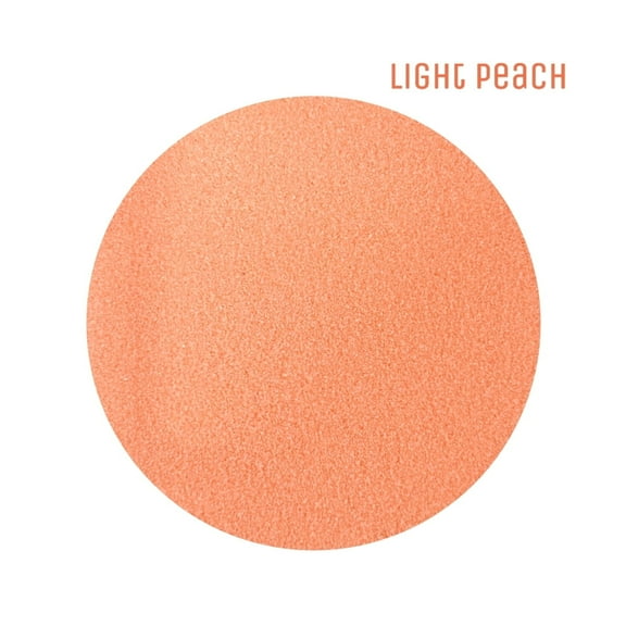 CalCastle Color Sand 2.2 LBS Bulk Pack 18 Colors for Weddings, Vase Filler, Home Decor, Craft Sand (Light peach)